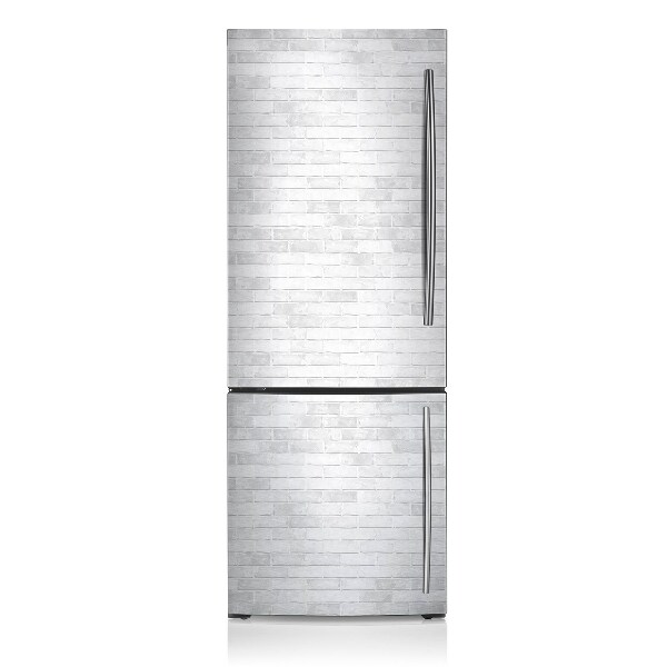 Decoration fridge cover White brick