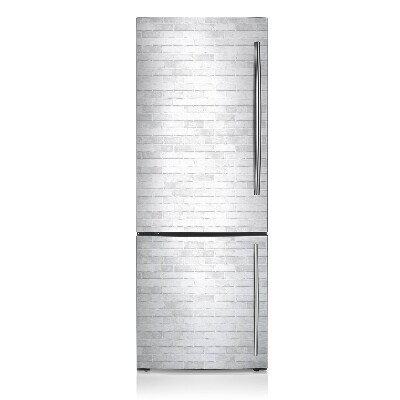 Decoration fridge cover White brick