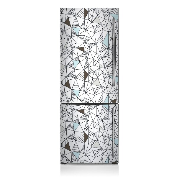 Magnetic fridge cover Geometric pattern