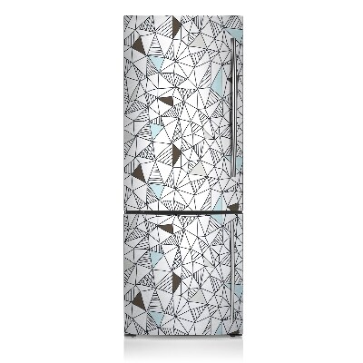 Magnetic fridge cover Geometric pattern