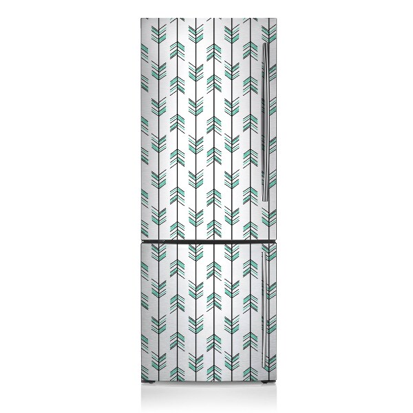 Magnetic fridge cover Illustration of arrows