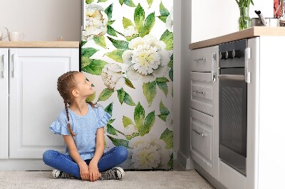 Magnetic fridge cover Peony