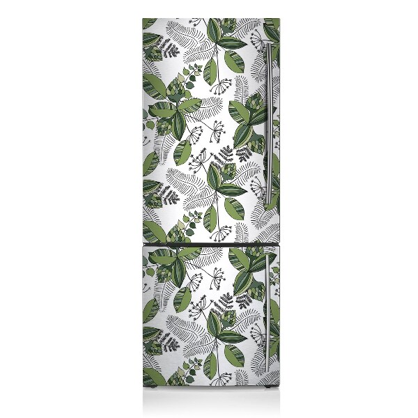 Decoration fridge cover Botanical pattern