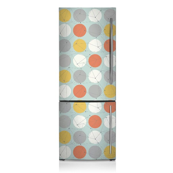 Magnetic fridge cover Geometric pattern