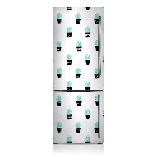 Magnetic fridge cover Cacti