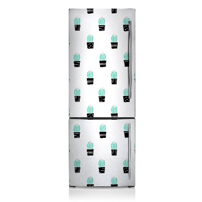 Magnetic fridge cover Cacti