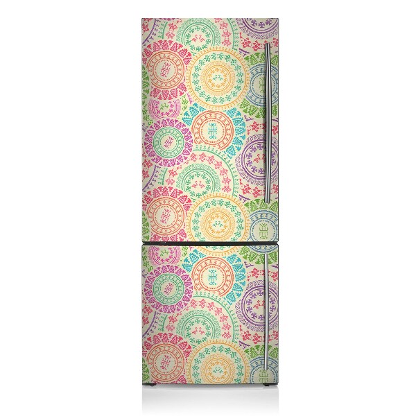 Decoration fridge cover Round pattern