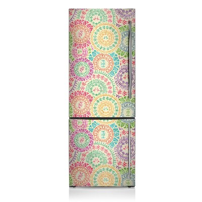 Decoration fridge cover Round pattern