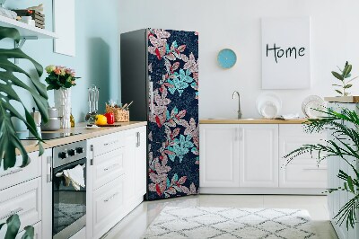 Magnetic fridge cover Leaf pattern