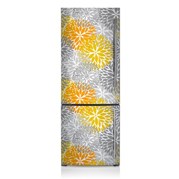 Decoration fridge cover Chrysanthemums