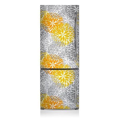 Decoration fridge cover Chrysanthemums