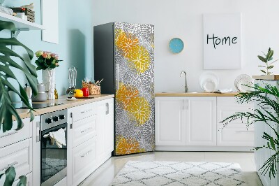 Decoration fridge cover Chrysanthemums