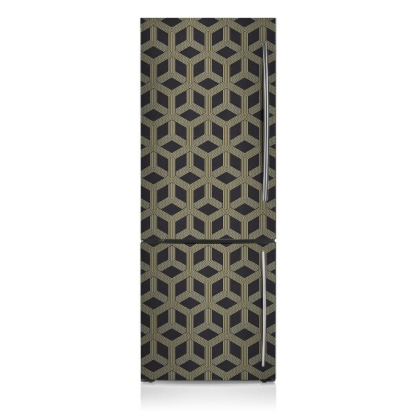 Magnetic fridge cover Geometric pattern