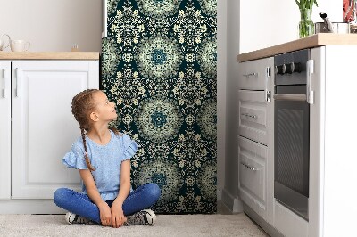 Decoration fridge cover Damask