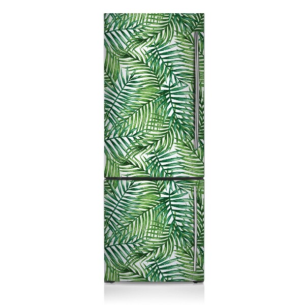 Decoration fridge cover Exotic leaves