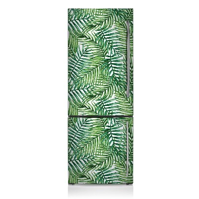 Decoration fridge cover Exotic leaves