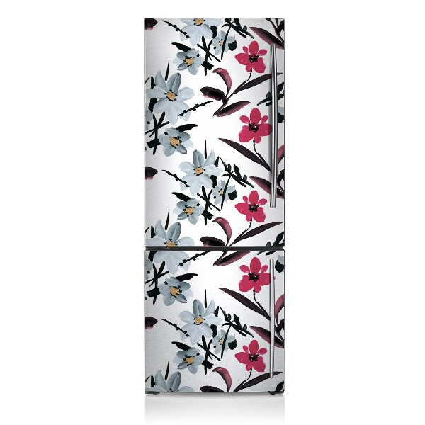 Decoration fridge cover Beautiful flowers