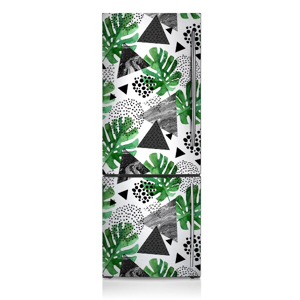 Decoration fridge cover Abstract jungle