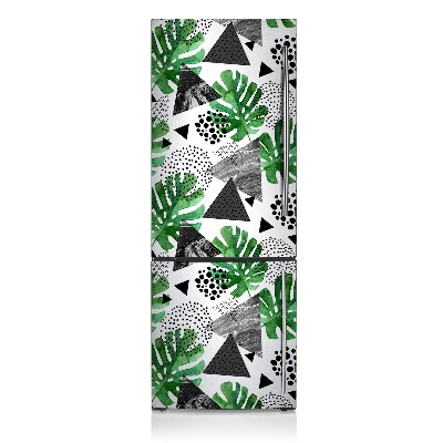 Decoration fridge cover Abstract jungle