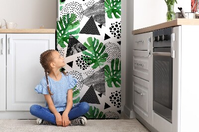 Decoration fridge cover Abstract jungle