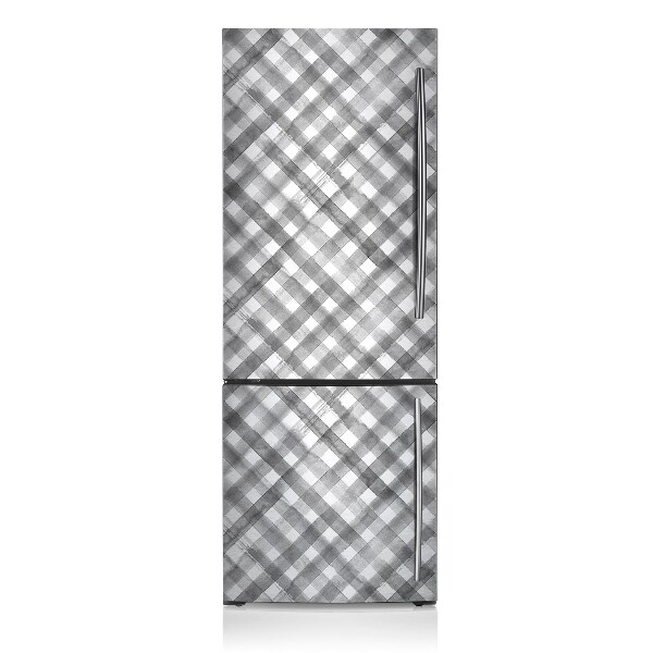 Magnetic fridge cover Gray grille