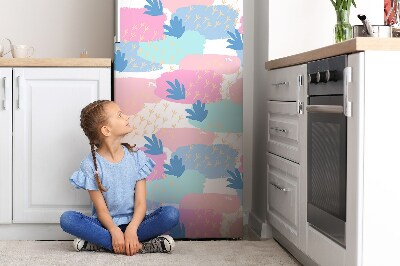 Decoration fridge cover Paw prints