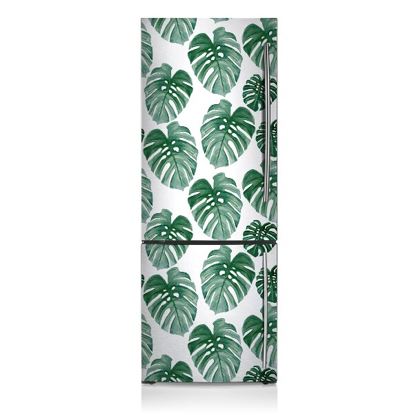 Magnetic fridge cover Monster leaves