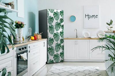 Magnetic fridge cover Monster leaves