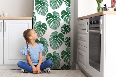 Magnetic fridge cover Monster leaves