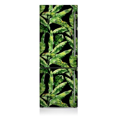 Decoration fridge cover Tropical leaf