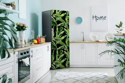 Decoration fridge cover Tropical leaf