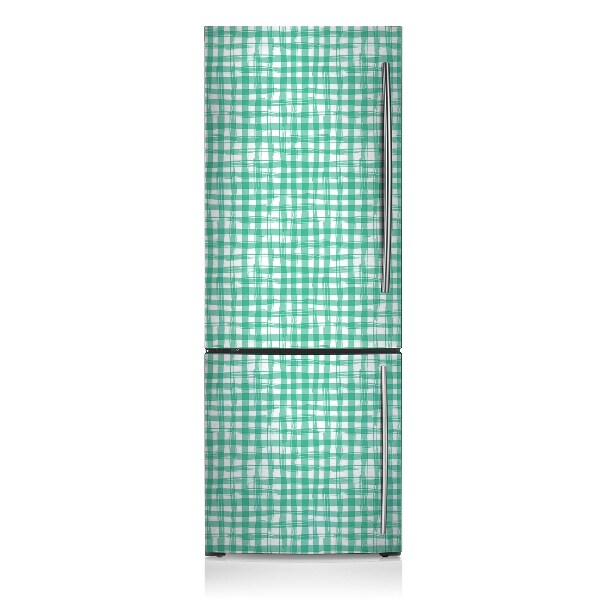 Magnetic fridge cover Green grille