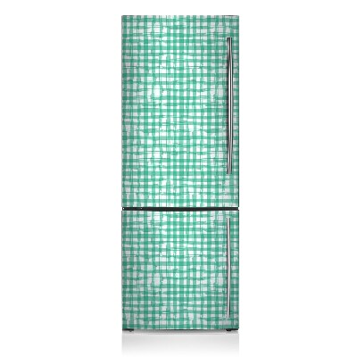 Magnetic fridge cover Green grille