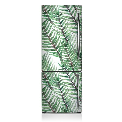 Magnetic fridge cover Palm leaves