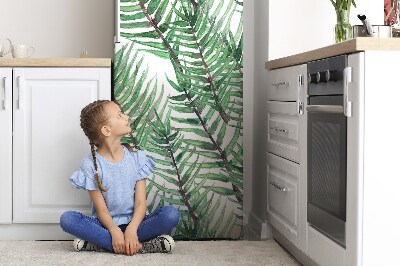 Magnetic fridge cover Palm leaves