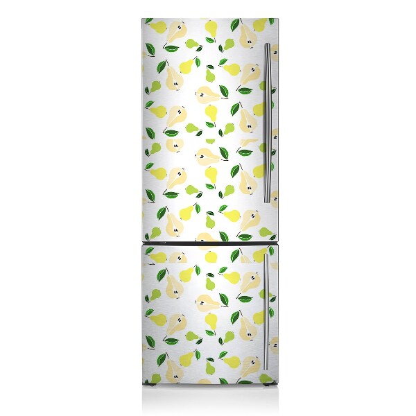 Decoration fridge cover Yellow pear