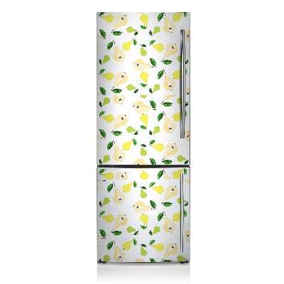 Decoration fridge cover Yellow pear