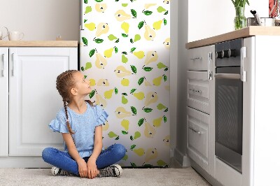 Decoration fridge cover Yellow pear