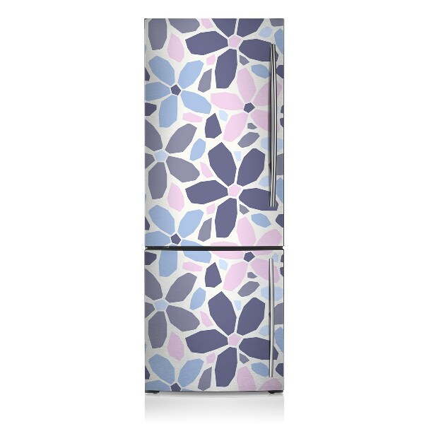 Decoration fridge cover Floral geometry