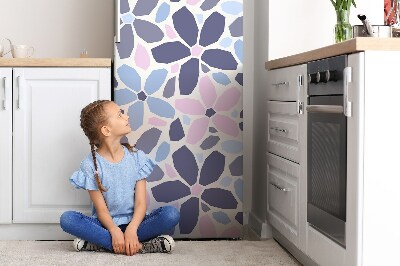 Decoration fridge cover Floral geometry