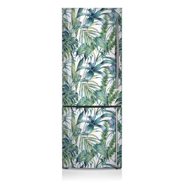 Decoration fridge cover Exotic ferns