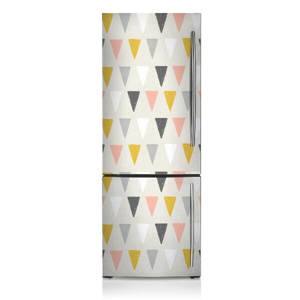 Magnetic fridge cover Triangular pattern