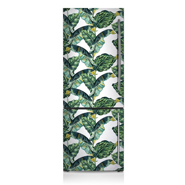 Decoration fridge cover Exotic leaves