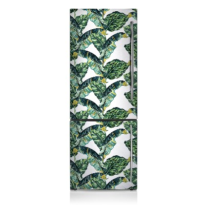 Decoration fridge cover Exotic leaves