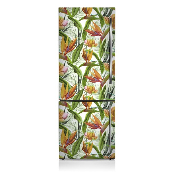 Magnetic fridge cover Tropical plants