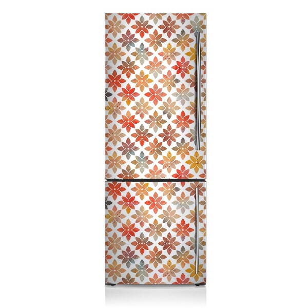 Magnetic fridge cover Floral pattern