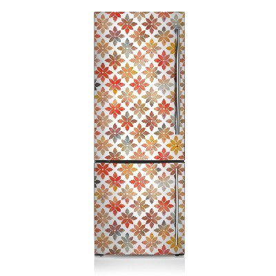 Magnetic fridge cover Floral pattern