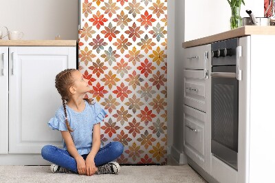 Magnetic fridge cover Floral pattern