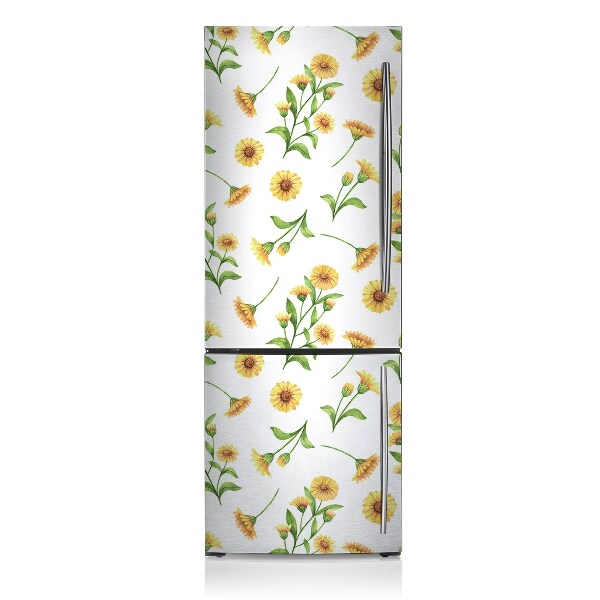 Magnetic fridge cover Sunflowers