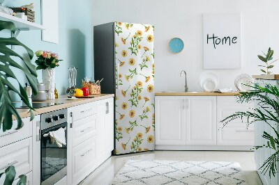 Magnetic fridge cover Sunflowers